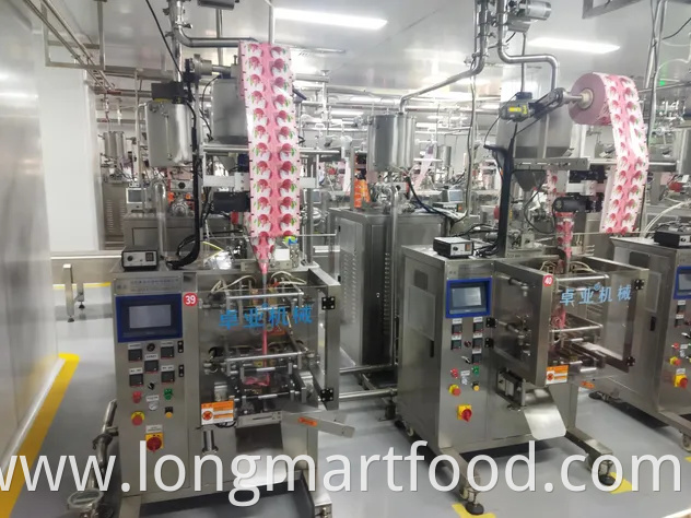 Wholesale OEM Factory Fruity Flavor Mini Bag Candy Liquid Sweet Candy